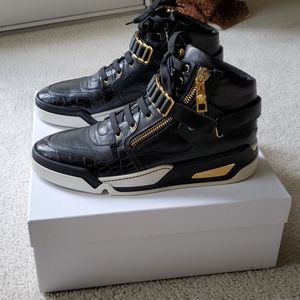 Versace Zipped High Top Sneakers